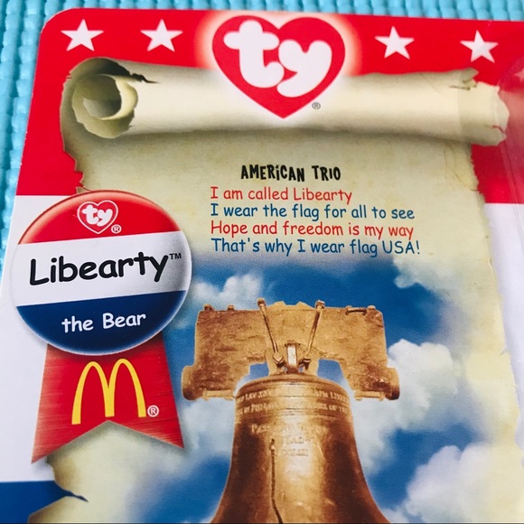 ❤️ libearty the bear ty beanie baby ❤️ - Picture 4 of 4